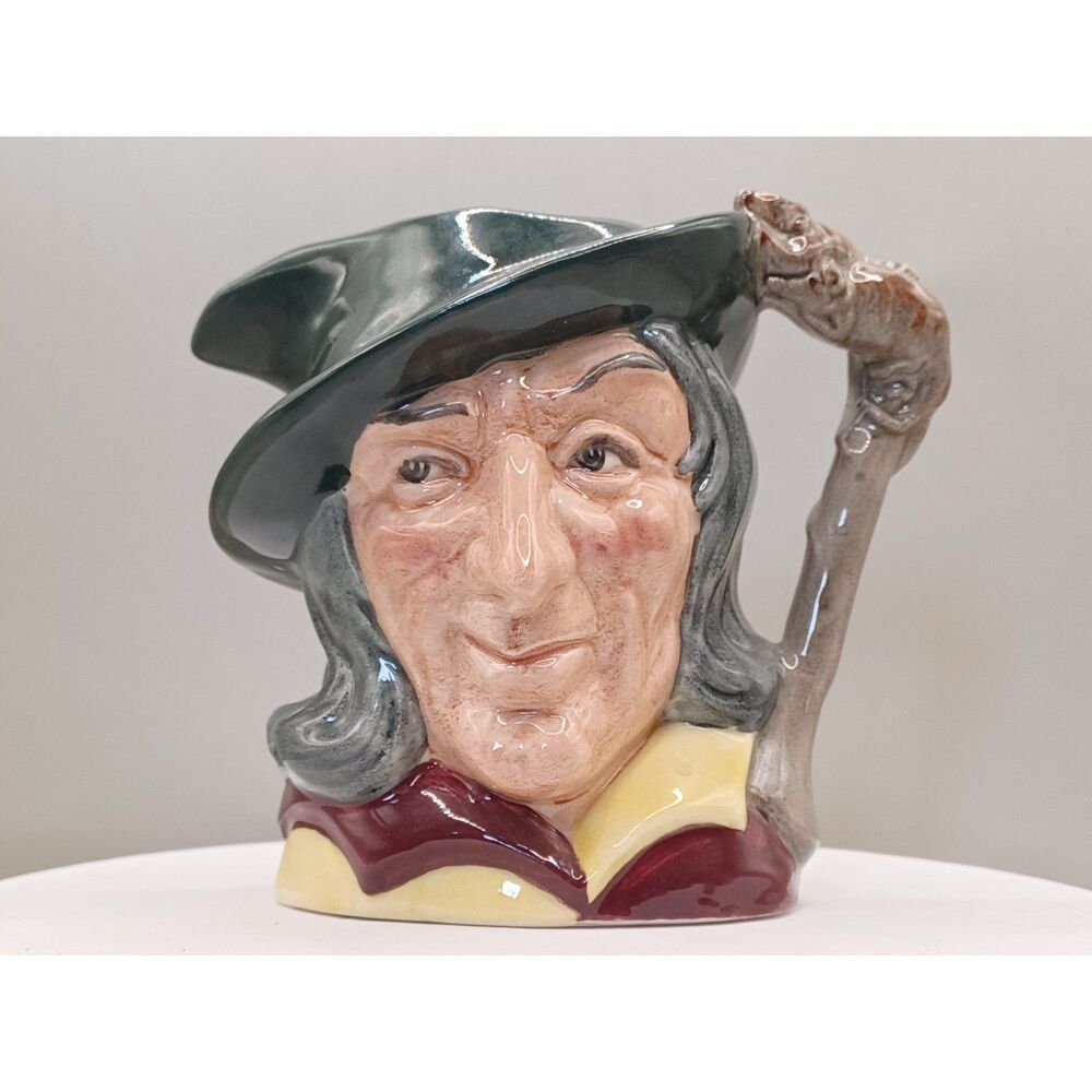 Vintage Royal Doulton English Porcelain 1953 D6462 Pied Piper Mug Toby Jug